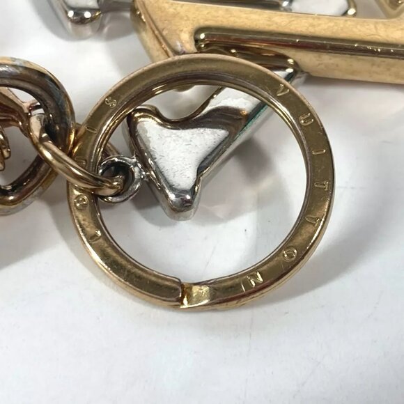 LOUIS VUITTON M68449 LV logo Key Holder-LV New Wave Bag Charm Key Holder - Picture 5 of 8
